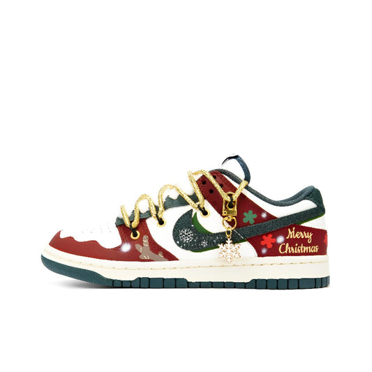 【Custom】Nike Dunk Christmas Snow Elk