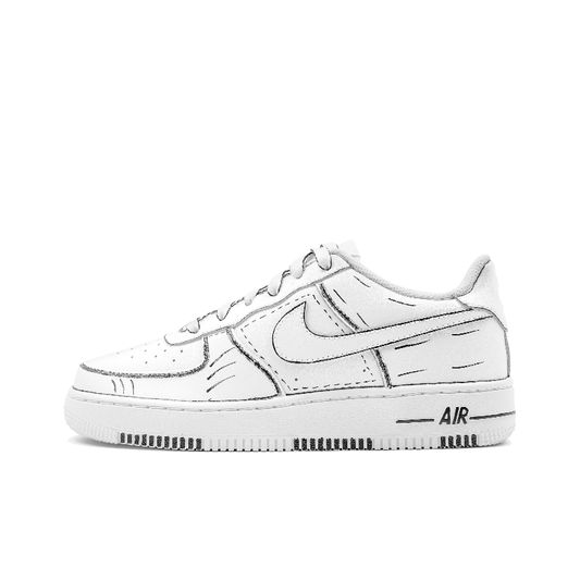 【Custom】Nike Air Force 1 Secondary Manga Graffiti