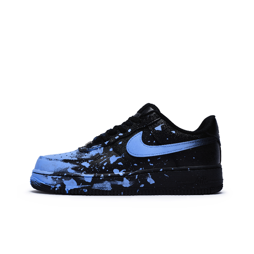 【Custom】Nike Air Force 1 Crazy Graffiti Blue