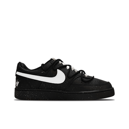 【Custom】Nike Court Vision Low Black Nightfall