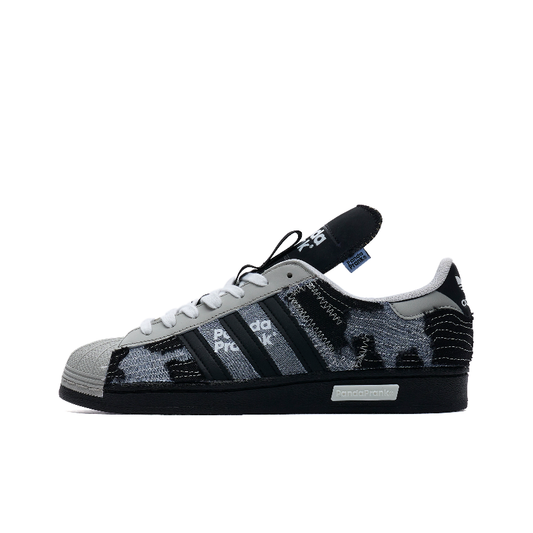 【Custom】Adidas originals Superstar Panda Prank