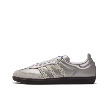 【Custom】Adidas originals Samba Silver Mist Princess