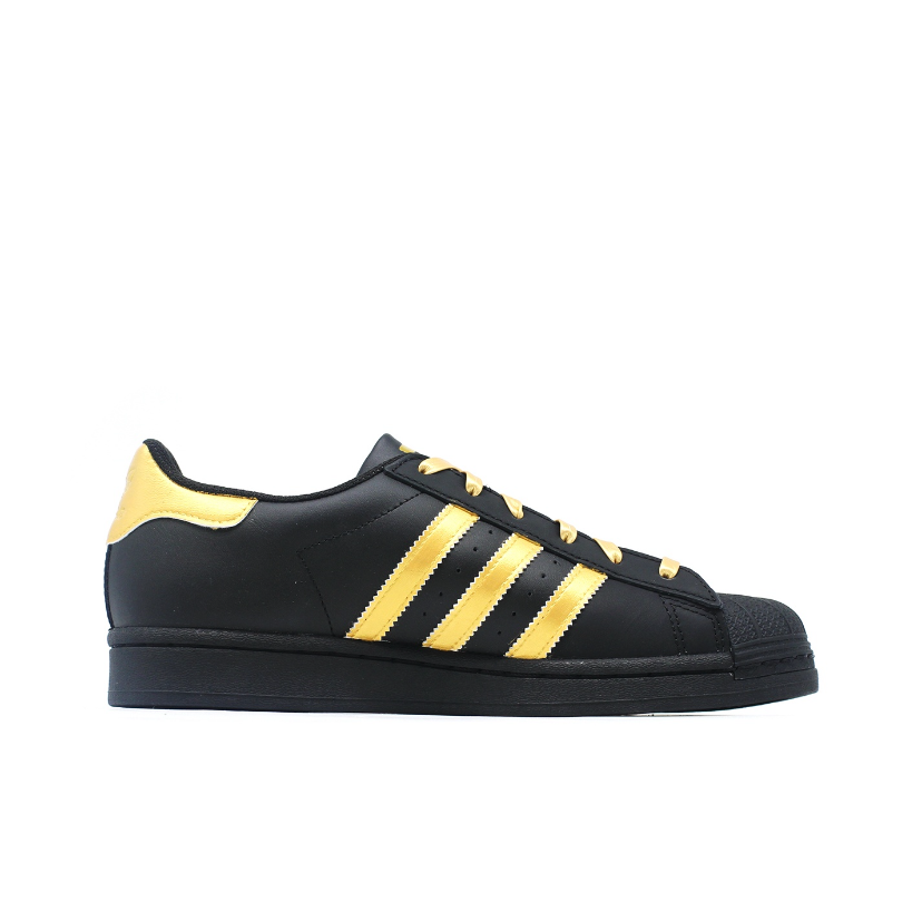 【Custom】Adidas originas Superstar Black Gold Shell