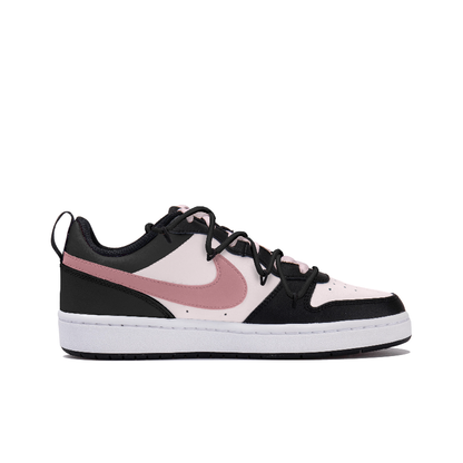 【Custom】Nike Court Borough OKHR Swift black and pink with English graffiti