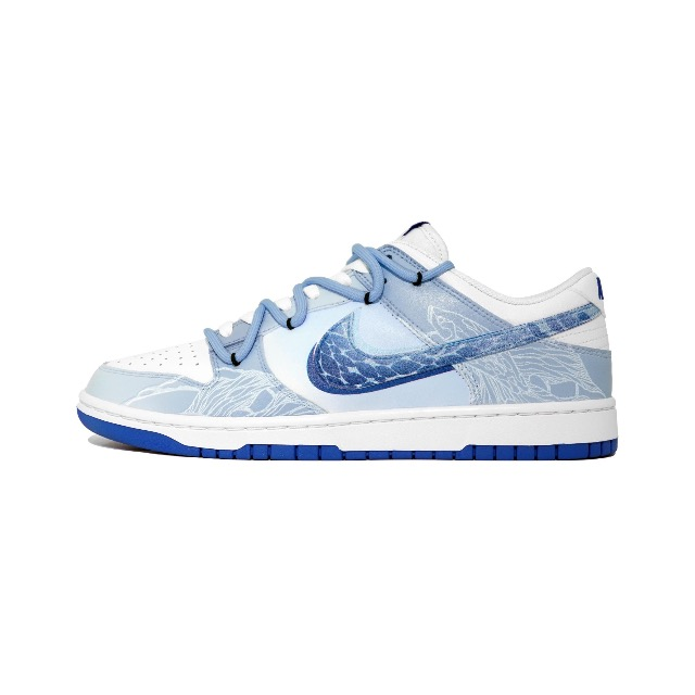 【Custom】Nike Dunk Low Hyper Royal Sea of Blue