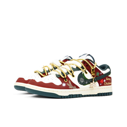 【Custom】Nike Dunk Christmas Snow Elk