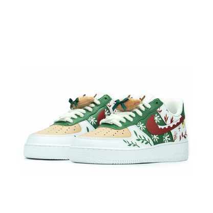 【Custom】Nike Air Force 1 FZBB Christmas Stars