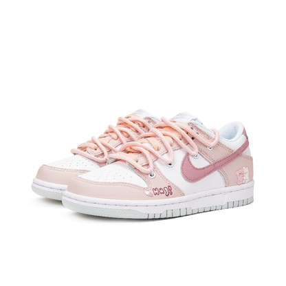 【Custom】Nike Dunk Pink Huggable Bear