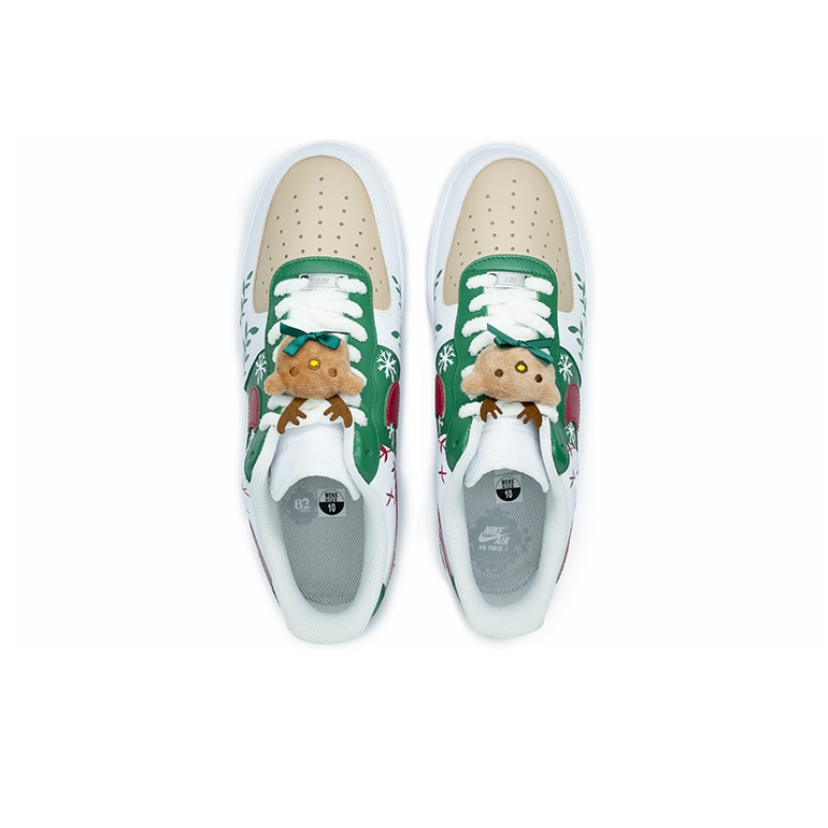 【Custom】Nike Air Force 1 FZBB Christmas Stars