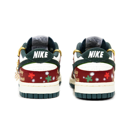 【Custom】Nike Dunk Christmas Snow Elk